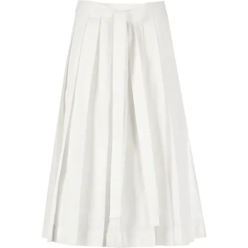 Cotton Skirt with Front Zip , female, Sizes: 3XS, XS, 2XS - 3.1 phillip lim - Modalova