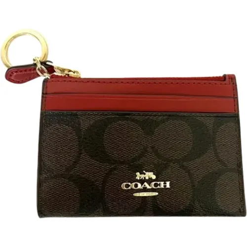 Pre-owned Canvas wallets , female, Sizes: ONE SIZE - Coach Pre-owned - Modalova