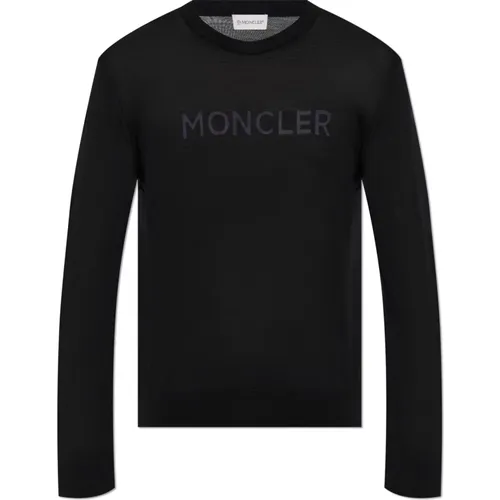 Pullover mit Logo Moncler - Moncler - Modalova