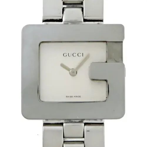 Pre-owned Stainless Steel watches , female, Sizes: ONE SIZE - Gucci Vintage - Modalova