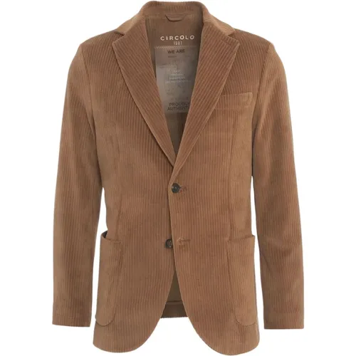 Blazer Aw24 Mens Fashion , male, Sizes: L, 2XL, M - Circolo 1901 - Modalova