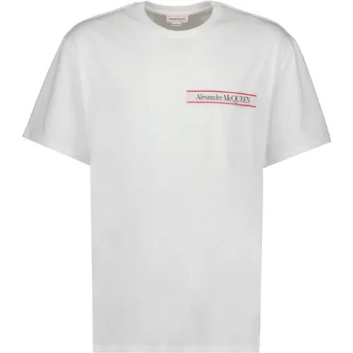 Logo T-Shirt , Herren, Größe: XL - alexander mcqueen - Modalova