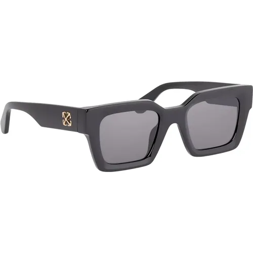 Sunglasses Jackson with Grey Lenses , male, Sizes: 50 MM - Off White - Modalova