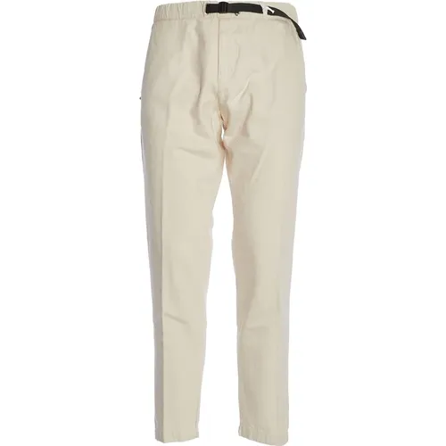 Natural Selvedge Denim Trousers , male, Sizes: M - White Sand - Modalova