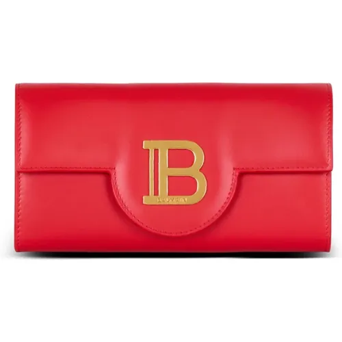 Brieftasche B-Buzz aus Leder - Balmain - Modalova