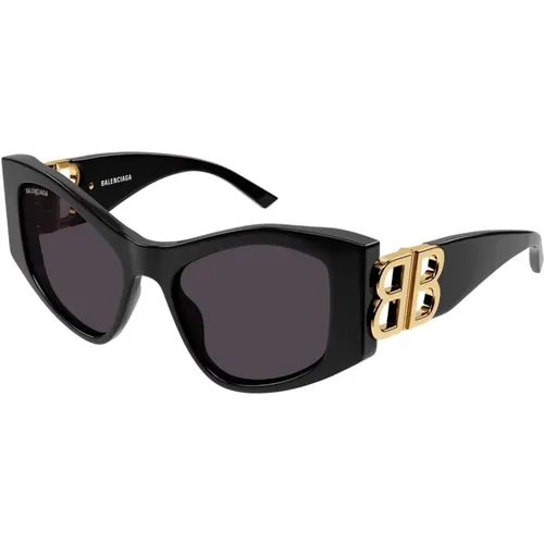 Dynasty Cat-Eye Sunglasses , unisex, Sizes: 55 MM - Balenciaga - Modalova