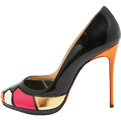 Pre-owned Mesh heels , female, Sizes: 7 1/2 UK - Christian Louboutin Pre-owned - Modalova