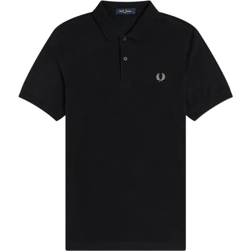 Slim Fit Polo Shirt Two Buttons , male, Sizes: L, 2XL - Fred Perry - Modalova