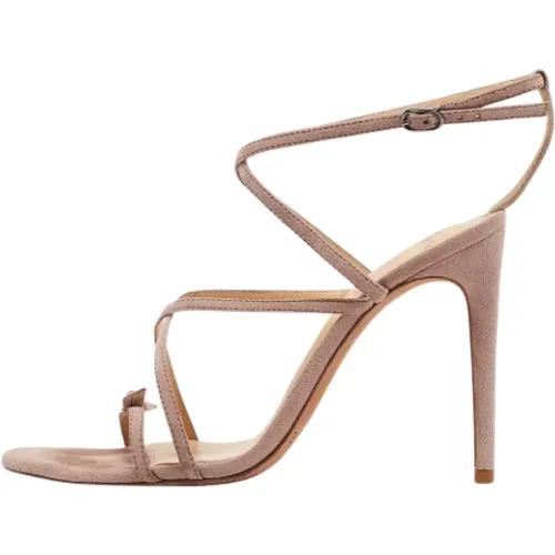 Pre-owned Suede sandals , female, Sizes: 5 UK - Alexandre Birman Pre-owned - Modalova