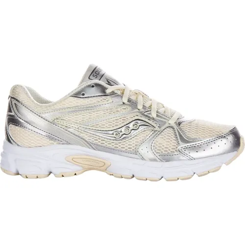 Cream Mesh Trainers for Women , female, Sizes: 5 UK, 7 UK, 4 1/2 UK, 2 1/2 UK, 3 UK, 4 UK - Saucony - Modalova