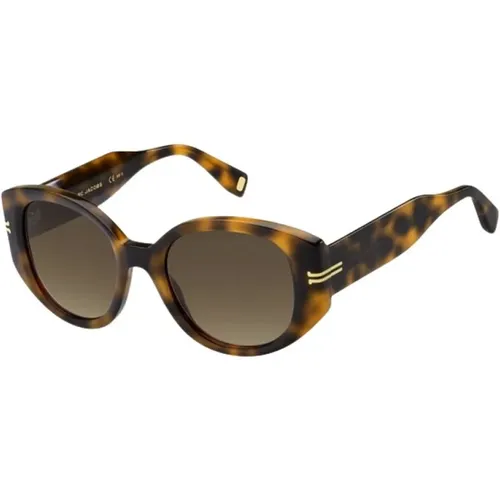 Braune Sonnenbrille für Frauen - Marc Jacobs - Modalova