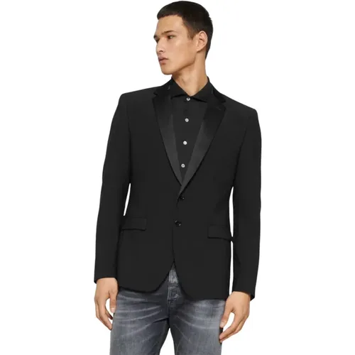 Wollmischung Einreiher Blazer - Dondup - Modalova