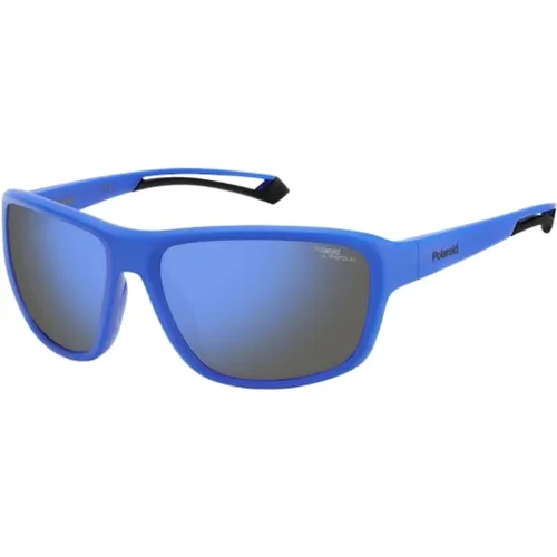 Blaue Resin Sonnenbrille Unisex Stil - Polaroid - Modalova