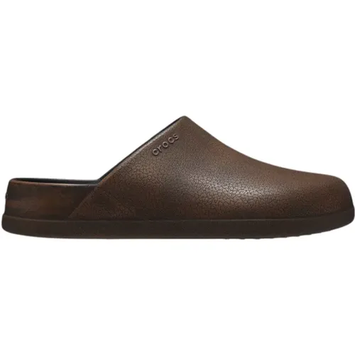 Gebrannte Clog-Sandale Unisex , Herren, Größe: 41 EU - Crocs - Modalova