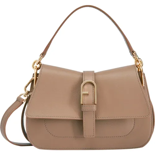 Flow Mini Tasche mit Bogenverschluss,Handbags,Avena Mini Top Handle Tasche,Flow Top Handle Mini Tasche - Furla - Modalova