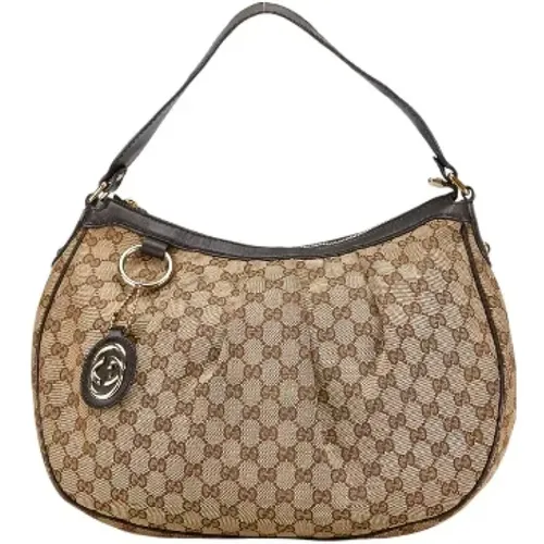 Pre-owned Canvas gucci-bags , female, Sizes: ONE SIZE - Gucci Vintage - Modalova