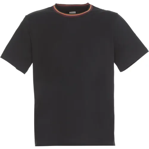 Blaues Baumwoll-T-Shirt für Männer , Herren, Größe: XL - PS By Paul Smith - Modalova