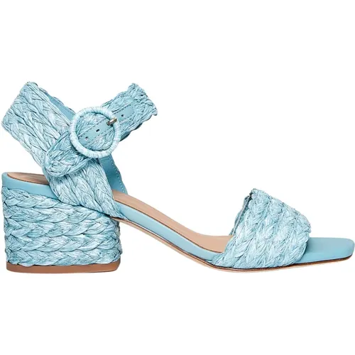 Raffia Sandals Ss23 , female, Sizes: 8 UK, 5 UK - Paloma Barceló - Modalova