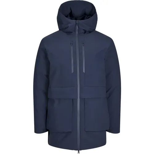 Charlie Parka Jacke Stilvoll Funktional , Herren, Größe: S - jack & jones - Modalova