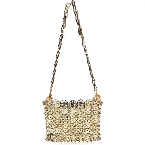 Women's Bags Shoulder Bag Golden Ss24 , female, Sizes: ONE SIZE - Paco Rabanne - Modalova