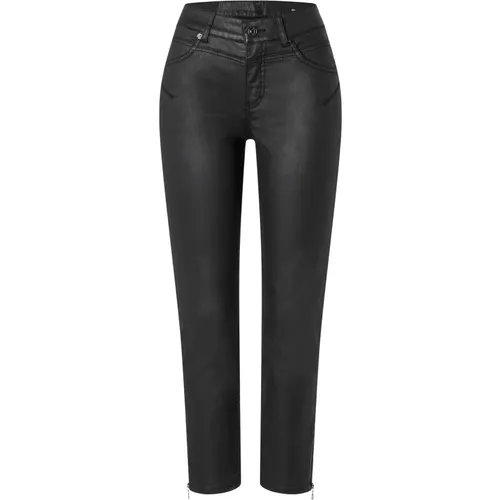 Slim Coated Cotton Tencel Jeans , Damen, Größe: 3XL - MAC - Modalova