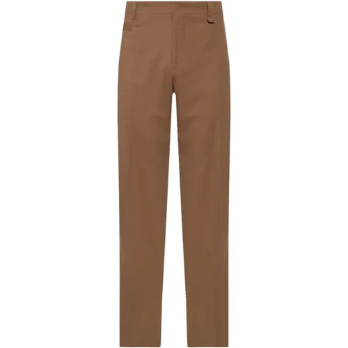 Pleat-front Trousers , male, Sizes: 2XL, XL - Fendi - Modalova