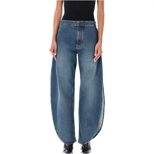 Vintage Petal Jeans , female, Sizes: S - Alaïa - Modalova