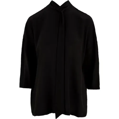 Schwarze Hemden für Damen , Damen, Größe: XS - Aspesi - Modalova