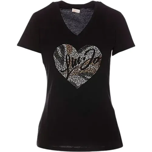 Classic T-Shirt , female, Sizes: S, XS - Liu Jo - Modalova