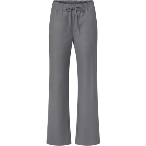 Melange Graue Hose , Damen, Größe: XS - Ermanno Scervino - Modalova