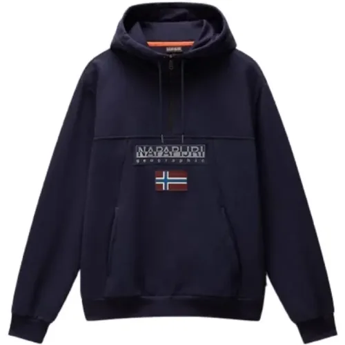 Herren Burgee HZH 2.0 Sweatshirt , Herren, Größe: XL - Napapijri - Modalova