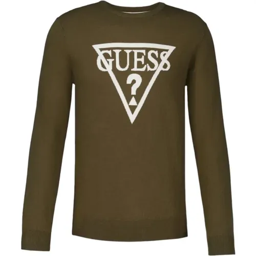 Crew Neck T-Shirt , male, Sizes: S, XS - Guess - Modalova