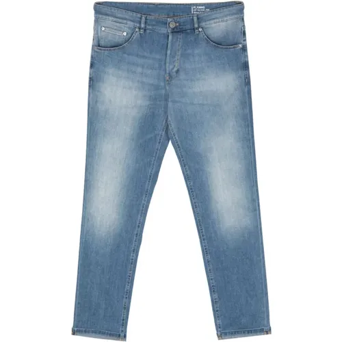 Denim Tapered Leg Jeans , male, Sizes: W36, W30, W34, W35, W32, W31, W33 - PT Torino - Modalova