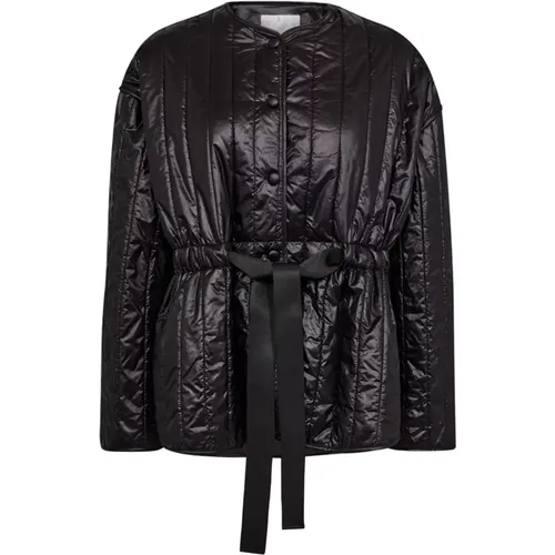 Quiltiecc Nylon Jacke in Schwarz , Damen, Größe: XS - Co'Couture - Modalova