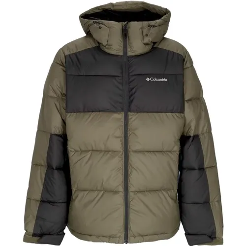 Kapuzenjacke Stein Grün , Herren, Größe: XL - Columbia - Modalova