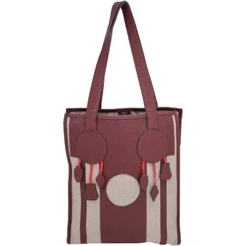 Pre-owned Canvas totes , female, Sizes: ONE SIZE - Hermès Vintage - Modalova