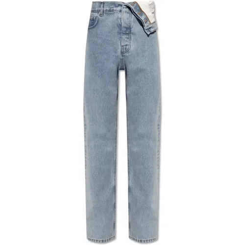 Jeans mit asymmetrischem Saum - Y/Project - Modalova