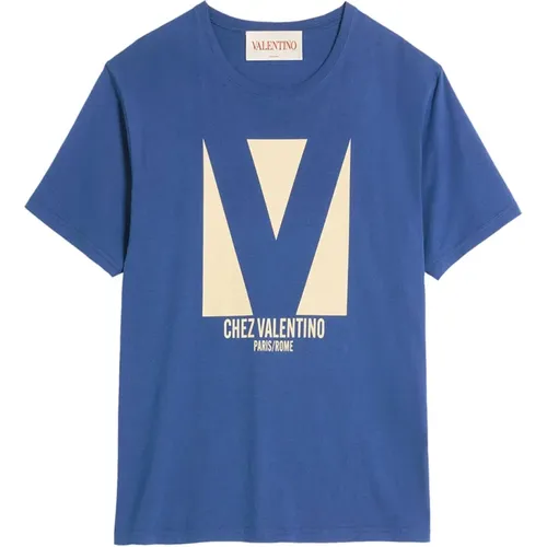 Stylish T-Shirt with Unique Design , male, Sizes: L, XL, M, S - Valentino Garavani - Modalova