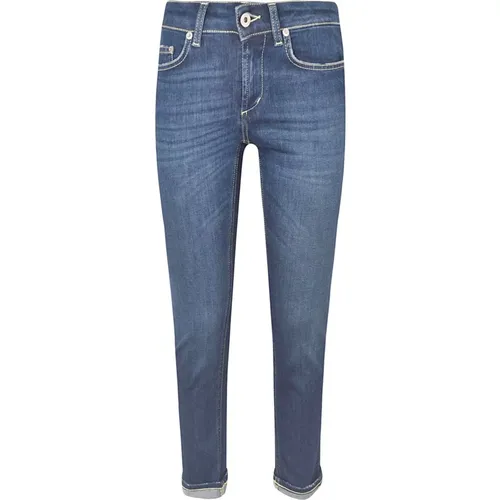 Slim Fit Denim Jeans , Damen, Größe: W31 - Dondup - Modalova