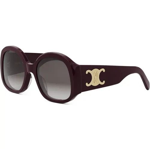 Maxi Triomphe Sunglasses Dark Gradient , unisex, Sizes: 54 MM - Celine - Modalova