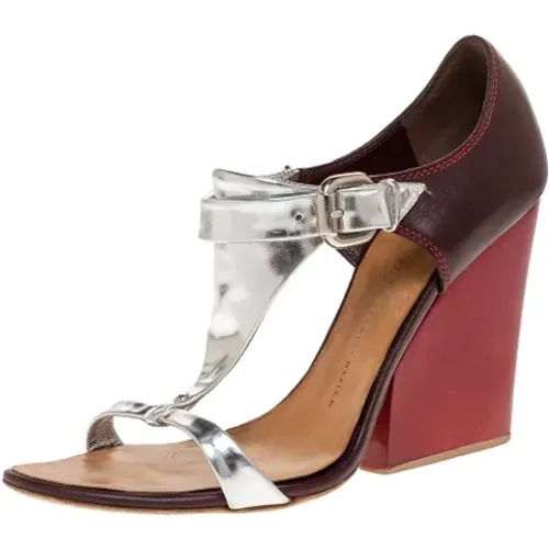 Pre-owned Leather sandals , female, Sizes: 6 1/2 UK - Giuseppe Zanotti Pre-owned - Modalova