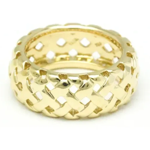 Pre-owned Gold rings , unisex, Sizes: ONE SIZE - Tiffany & Co. Pre-owned - Modalova