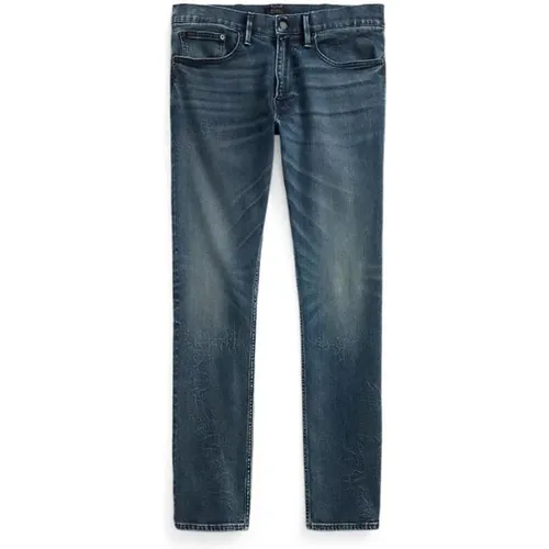 Blaue Sullivan Jeans Slim Fit , Herren, Größe: W36 L34 - Ralph Lauren - Modalova