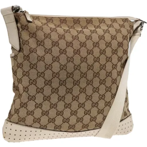 Pre-owned Canvas gucci-bags , female, Sizes: ONE SIZE - Gucci Vintage - Modalova