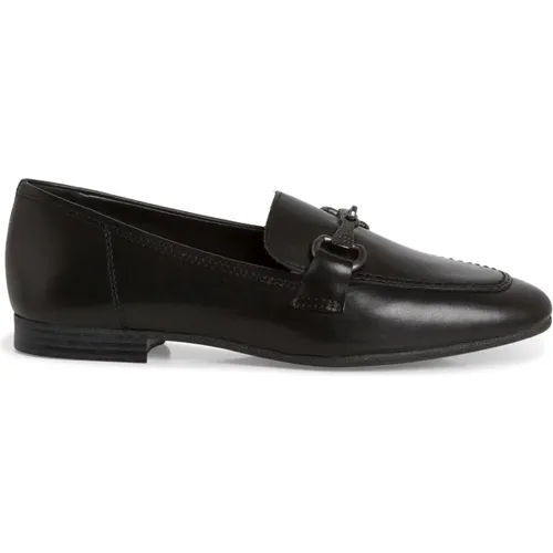 Schwarze Geschlossene Loafers , Damen, Größe: 39 EU - tamaris - Modalova