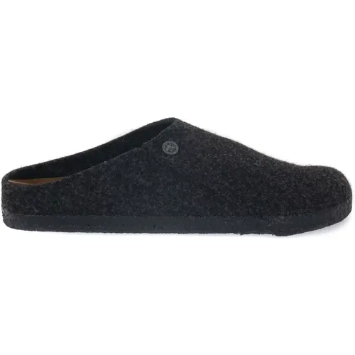 Zermatt Antracite Slippers , unisex, Sizes: 8 UK - Birkenstock - Modalova