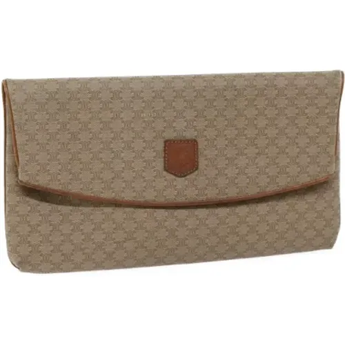 Pre-owned Canvas clutches , female, Sizes: ONE SIZE - Celine Vintage - Modalova