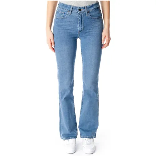 Levi's, 725 High Rise Bootcut Jeans , Damen, Größe: W26 L28 - Levis - Modalova