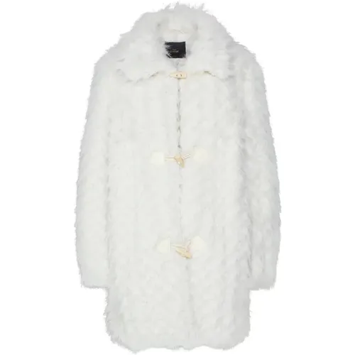 Faux Fur Coat , female, Sizes: M, XS - Twinset - Modalova