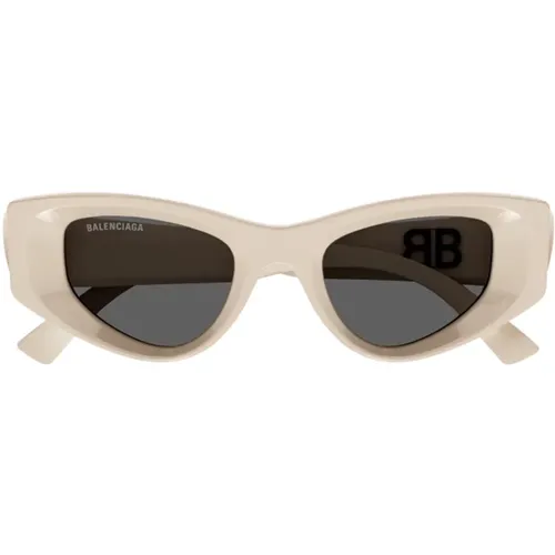 Sunglasses,Schwarze Bb0243S Sonnenbrille,Sonnenbrille - Balenciaga - Modalova